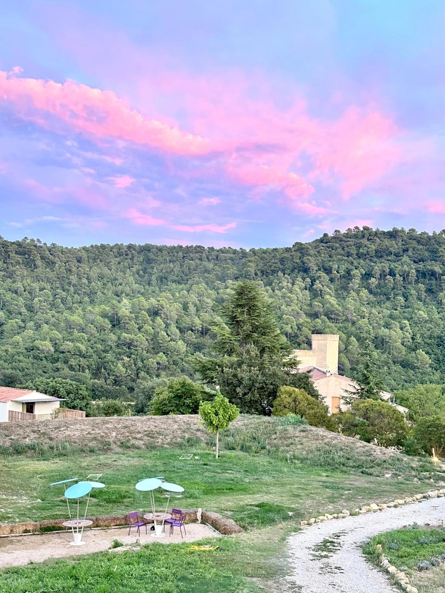 Bed and Breakfast Domaine La Ferme Hi Bride Villelaure Екстер'єр фото